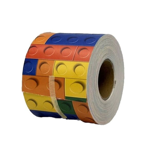 Building Bricks Bulletin Board Boarders Colorful Blocks Bulletin Board Classroom - Picture 5 of 6